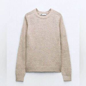 Cream Knit Zara Sweater size M